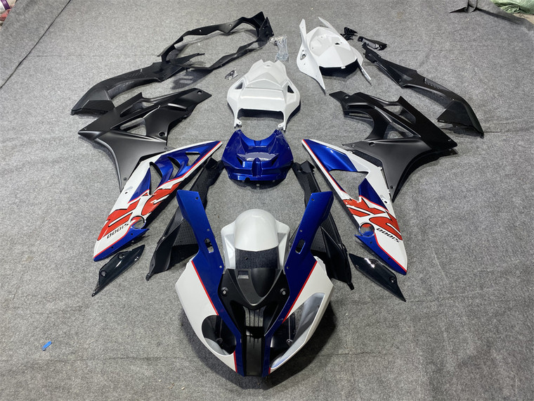 2009-2014 BMW S1000RR Injection Fairing Kit Bodywork Plastic ABS #127