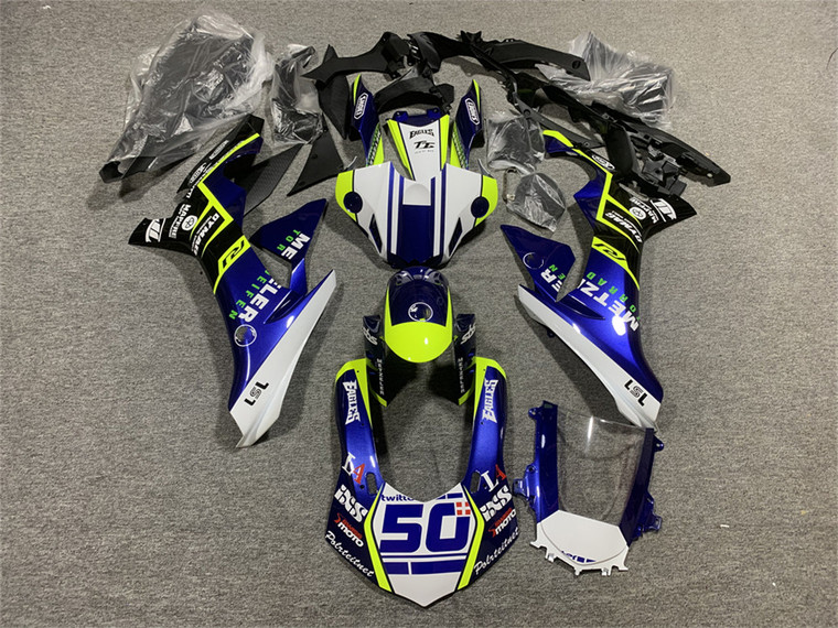 2020-2022 Yamaha YZF R1 Injection Fairing Kit Bodywork Plastic ABS #132