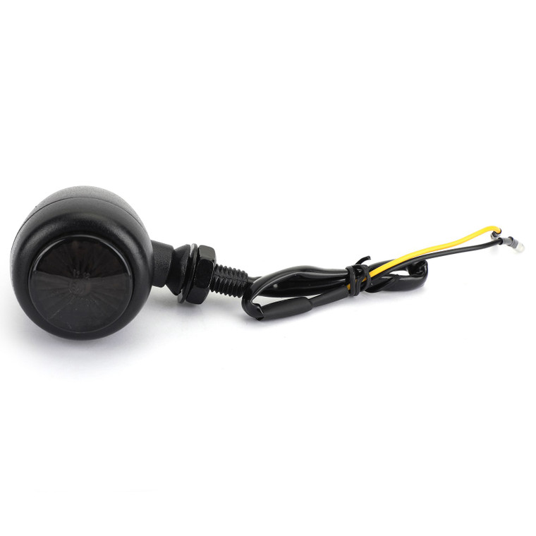 Bullet LED Turn Signals Indicators universal Custom, Black