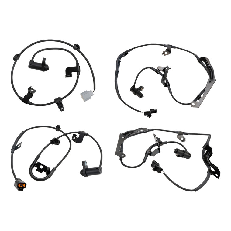 4X Front Rear Left Right ABS Speed Sensor for Mitsubishi L200 2.5DID B40