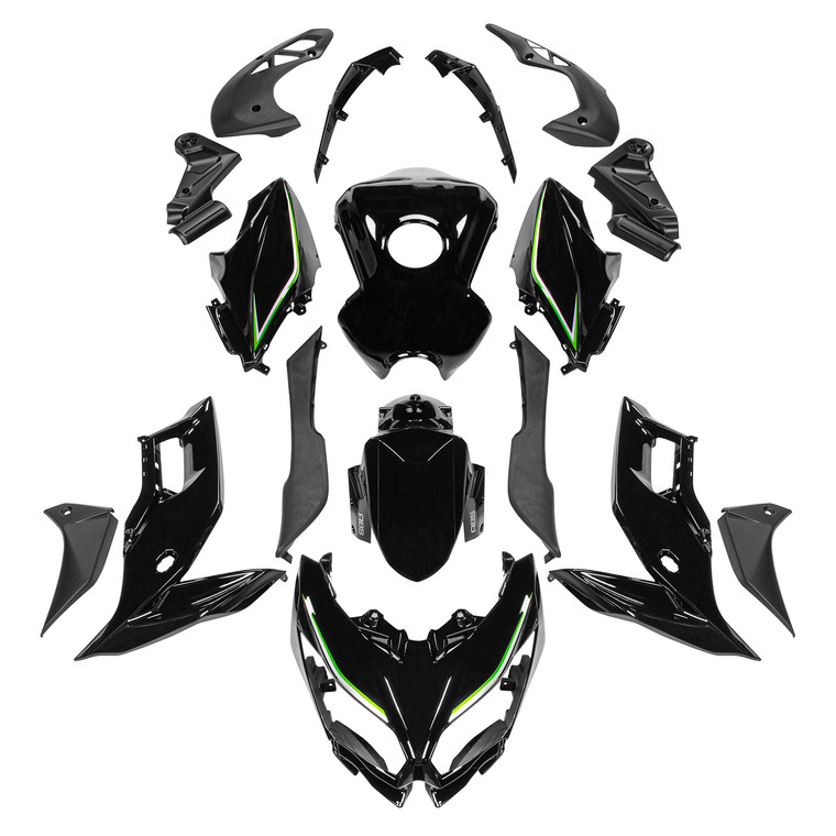 Injection ABS Plastic Bodywork Fairing Fit for Kawasaki VERSYS650 2015-2021 10#