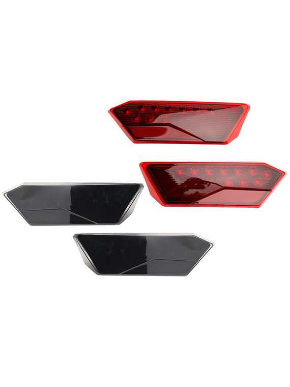 2412341 2412342 LED Tail Lights For Polaris RZR Turbo 1000 XP 900 S 2014-2019 Red Generic