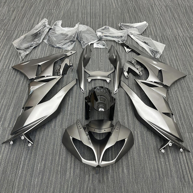 2009-2012 Kawasaki ZX6R 636 Injection Fairing Kit Bodywork Plastic ABS#156