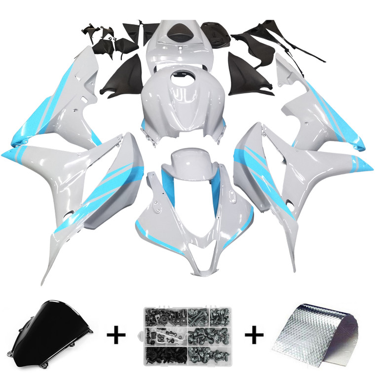 2007-2008 Honda CBR600RR F5 Injection Fairing Kit Bodywork Plastic ABS#187