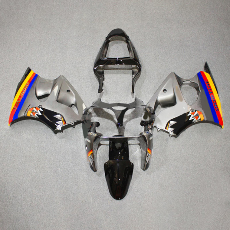 2000-2002 Kawasaki ZX6R 636 2005-2008 ZZR600 Injection Fairing Kit Bodywork#121