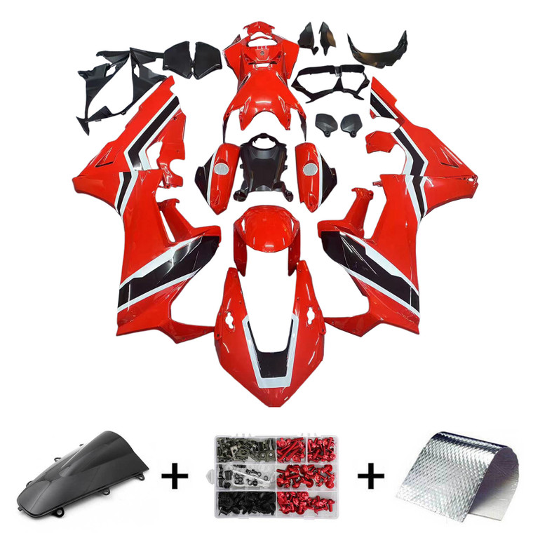 2017-2019 Honda CBR1000RR Injection Fairing Kit Bodywork Plastic ABS#115 Amotopart Fairing
