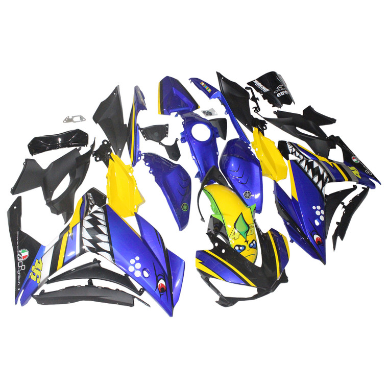 2014-2018 Yamaha YZF-R3 2015-2017 R25 Injection Fairing Kit Bodywork ABS#150