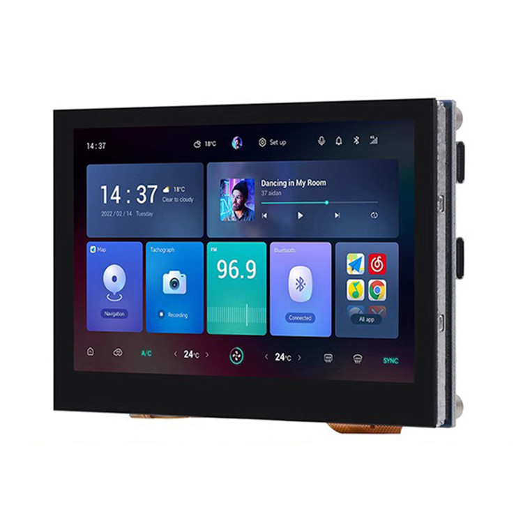 ESP32-S3 Development Board 4.3" Capacitive Touch Screen LX7 Dual-Core Display