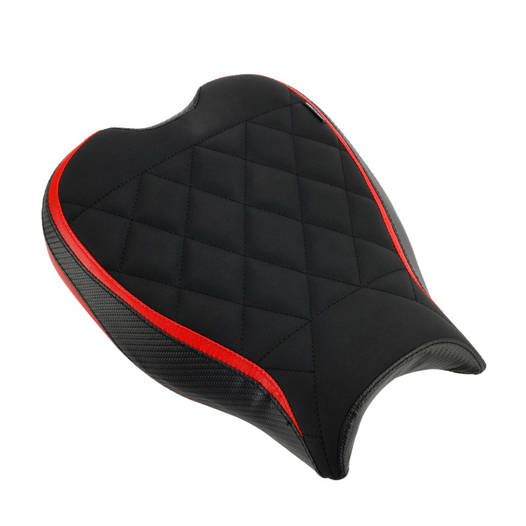Front Rider Seat Driver Cushion Pu Grid Carbon For Streetfighter V2 2022-2023