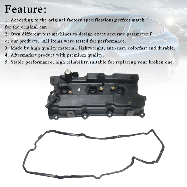 Engine Valve Covers Gaskets+Ignition Coil UF-349 132648J102 For Nissan Infiniti
