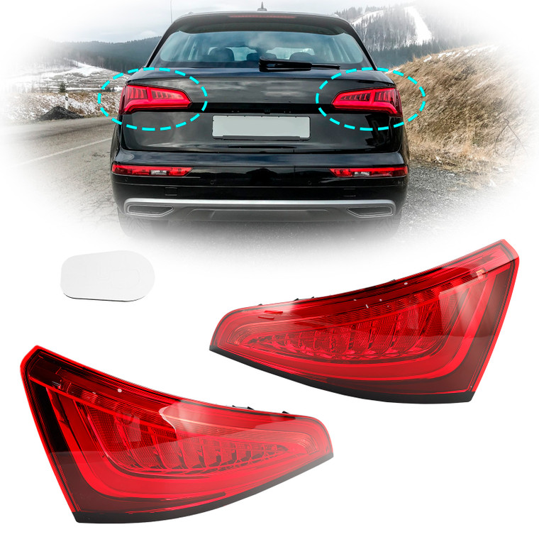 2014-2016 Left+Right Rear Tail Light Lamp 8R0945093C 8R0945094C Generic