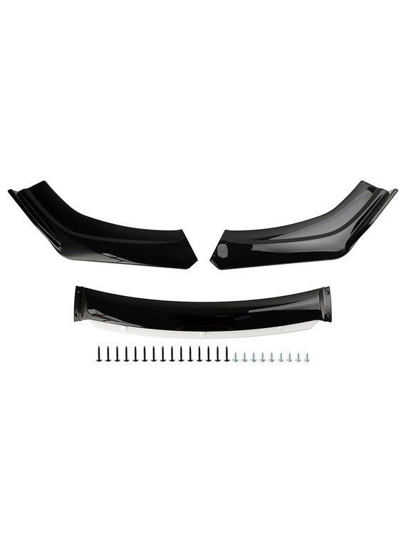 HONDA Civic Accord 9TH 10TH EK EG S2000 All Models All Models Front Bumper Lip Body Kit Gloss Black & White Generic
