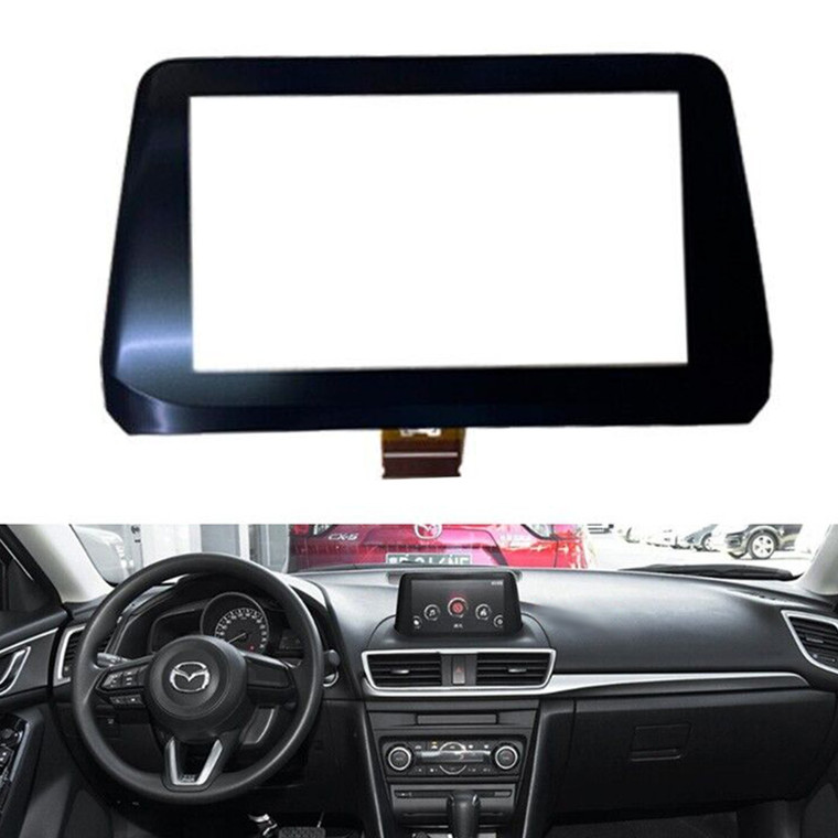 2017-2018 Mazda 3 GPS Alexa with Frame 7 Inch Touch Screen Digitizer B61A611J0 Generic