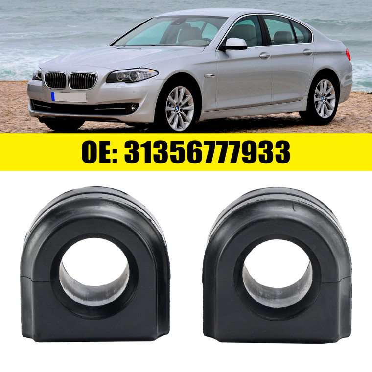 F10 F11 F12 520i 528i 640i 2* Front Stabilizer Sway Bar Bushing 31356777933 Generic