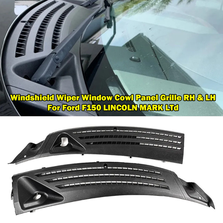 2004-2008 Ford F150 Windshield Wiper Window Cowl Panel Grille RH & LH 4L3Z-15022A69-AA Generic