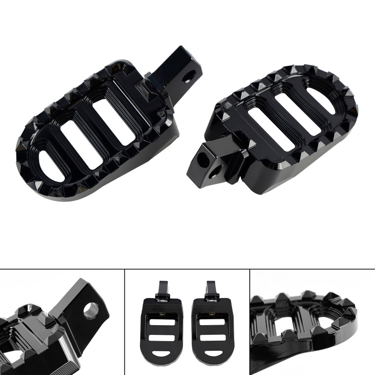 2020-2023+ BMW R18 /100 Years /Classic / R18B Front Footrests Foot Peg Black Generic