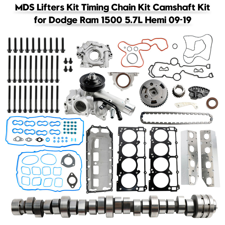 2011-2018 Ram 1500 Sport 5.7L V8 MDS Lifters Kit Timing Chain Kit Camshaft Kit