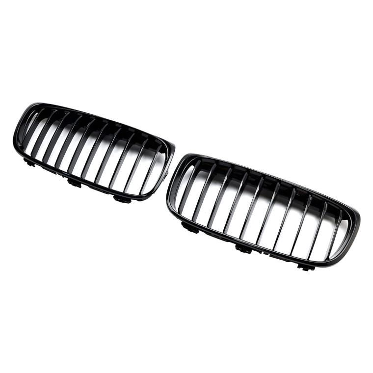 2015-2018 BMW 2 Series Gran Tourer F45 F46 Gloss Black Front Grille Generic