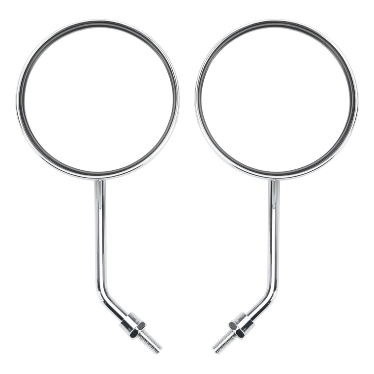 1970-1973 Honda CB100 K0-K3 Super Sport Rearview Mirrors Left and Right M8x1.25 88120-028-600 88110-028-600 Chrome Generic