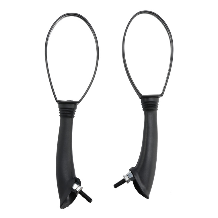 2006-2014 Piaggio Fly 50 100 125 150 Rearview Mirrors Left and Right M8x1.25 Black CM027004 CM027005 581555 581554 Generic