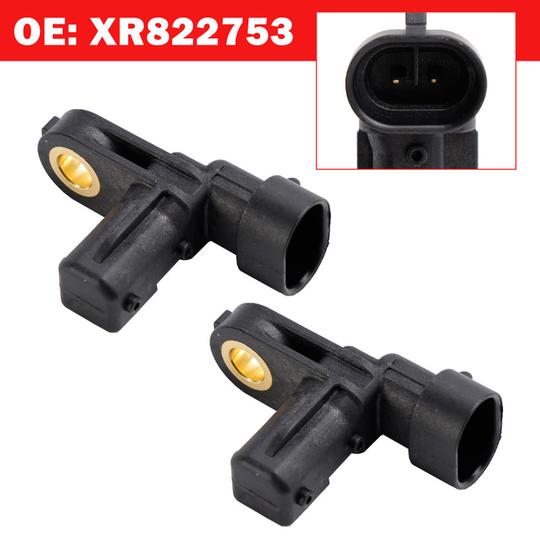 2006-2014 Jaguar XK 2pcs Rear ABS Anti Lock Brake Wheel Speed Sensor XR822753 ALS524 5S10775 Generic