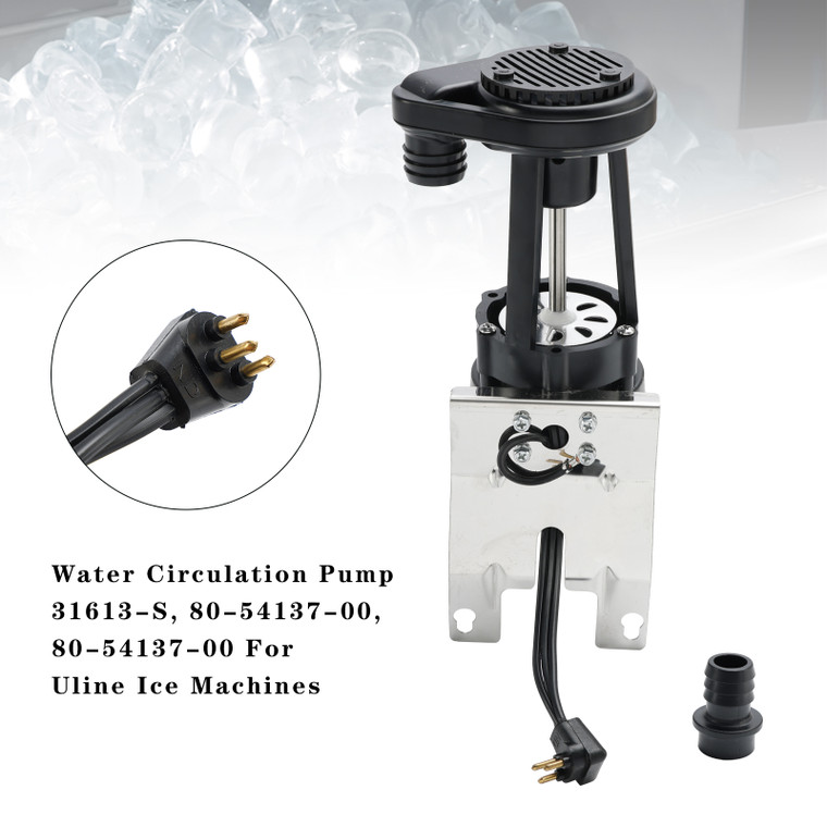 Water Circulation Pump 31613-S, 80-54137-00, 80-54137-00 For Uline Ice Machines