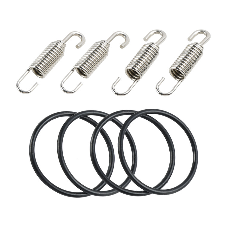 1999-2021 SX 200/250/300 MX EXC 200 250 300 2Pcs New Exhaust Seal O Rings and Springs 0770440030 Generic