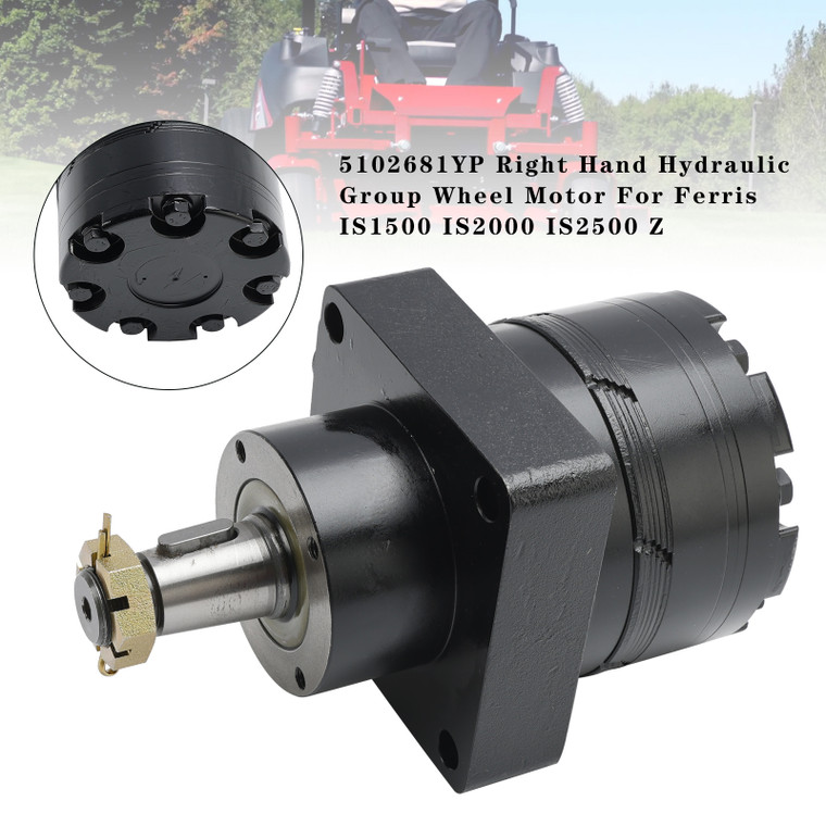 Ferris IS1500 IS2000 IS2500 Z Right Hand Hydraulic Group Wheel Motor 5102681YP Generic