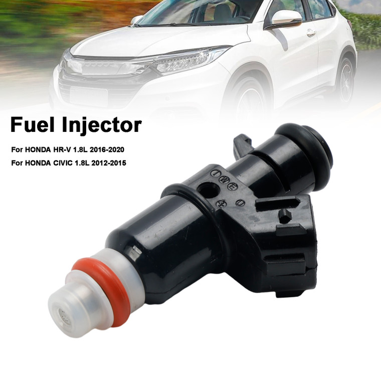 2012-2020 HONDA HR-V CIVIC 1.8L 1PCS Fuel Injector 16450-R2E-L01 Black Generic