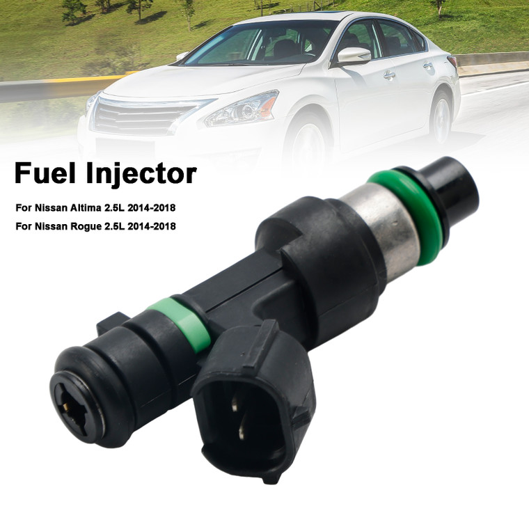 2014-2018 Nissan Altima Rogue 2.5L 1PCS Fuel Injector 16600-9HP0A Black Generic