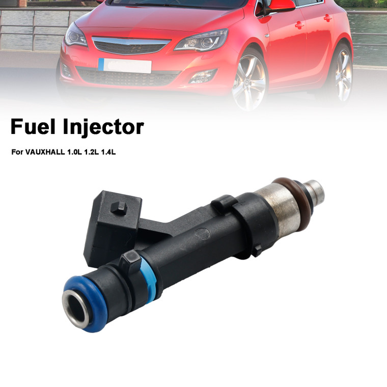 VAUXHALL 1.0L 1.2L 1.4L 1PCS PETROL ENGINE FUEL INJECTOR 24420543 Black Generic