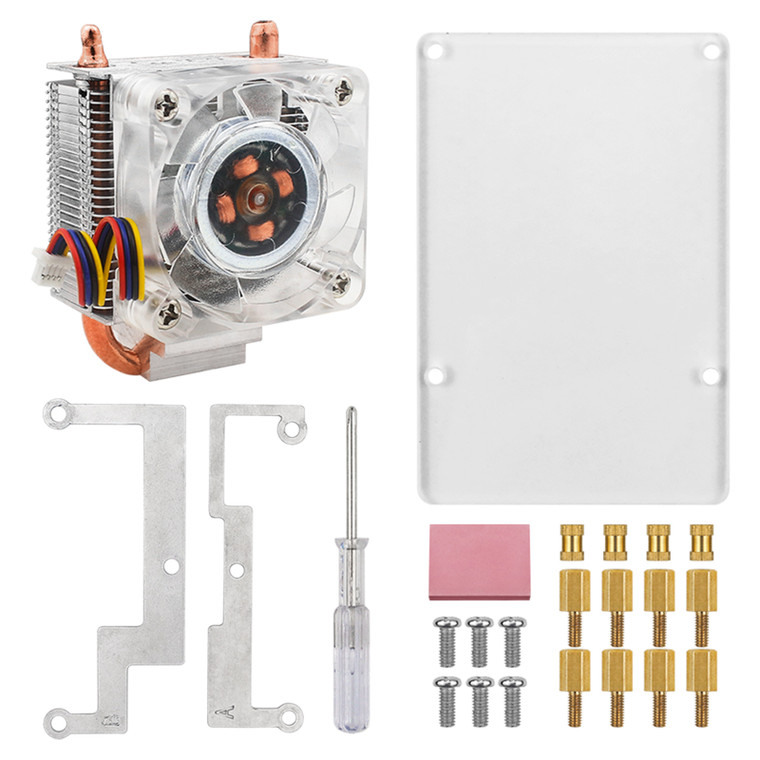 Raspberry Pi 5th Generation Tower Fan Raspberry Pi 5B Ice Tower Radiator Pi5 ICE Cooling Radiator