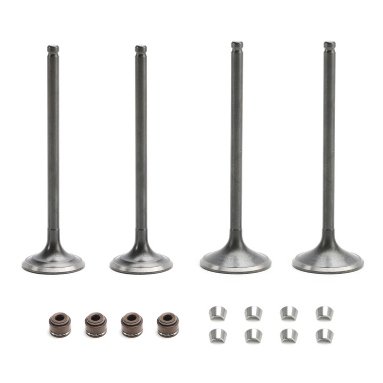 1999-2014 Honda TRX400EX TRX400X Head Intake & Exhaust Valves Seals Cotters Generic