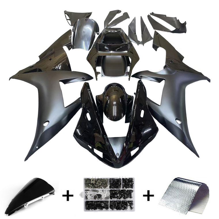 2002-2003 Yamaha YZF 1000 R1 Injection Fairing Kit Bodywork Plastic ABS Amotopart Fairing #141