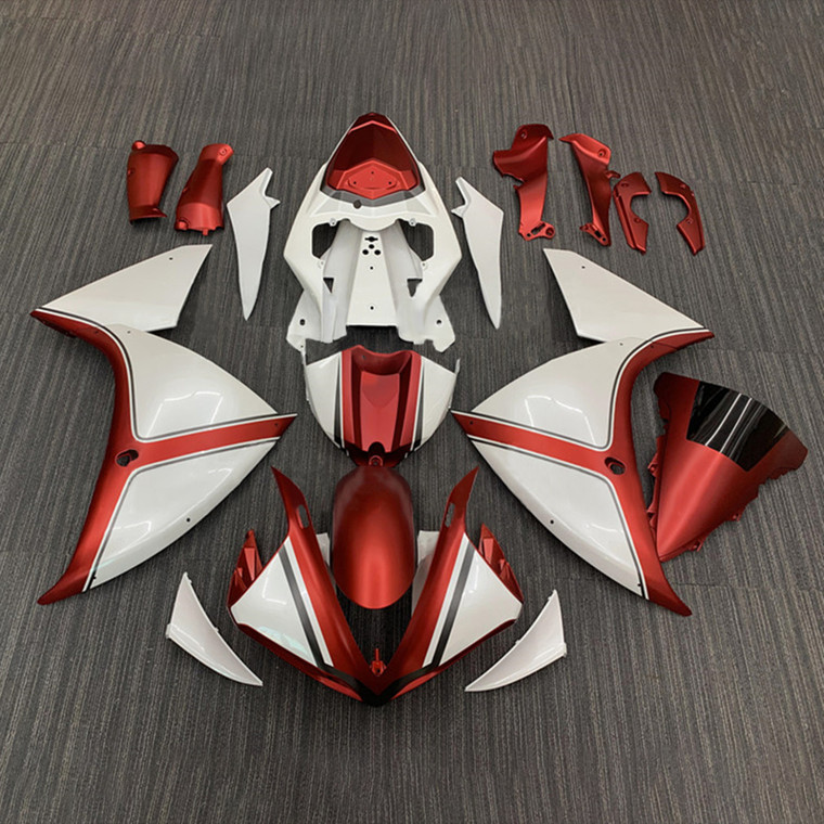 2012-2014 Yamaha YZF 1000 R1 Injection Fairing Kit Bodywork Plastic ABS Amotopart Fairing   #165