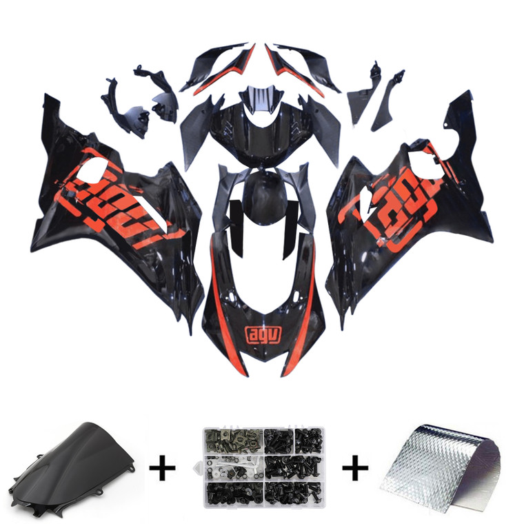 2017-2023 Yamaha YZF-R6 Injection Fairing Kit Bodywork Plastic ABS Amotopart Fairing #160