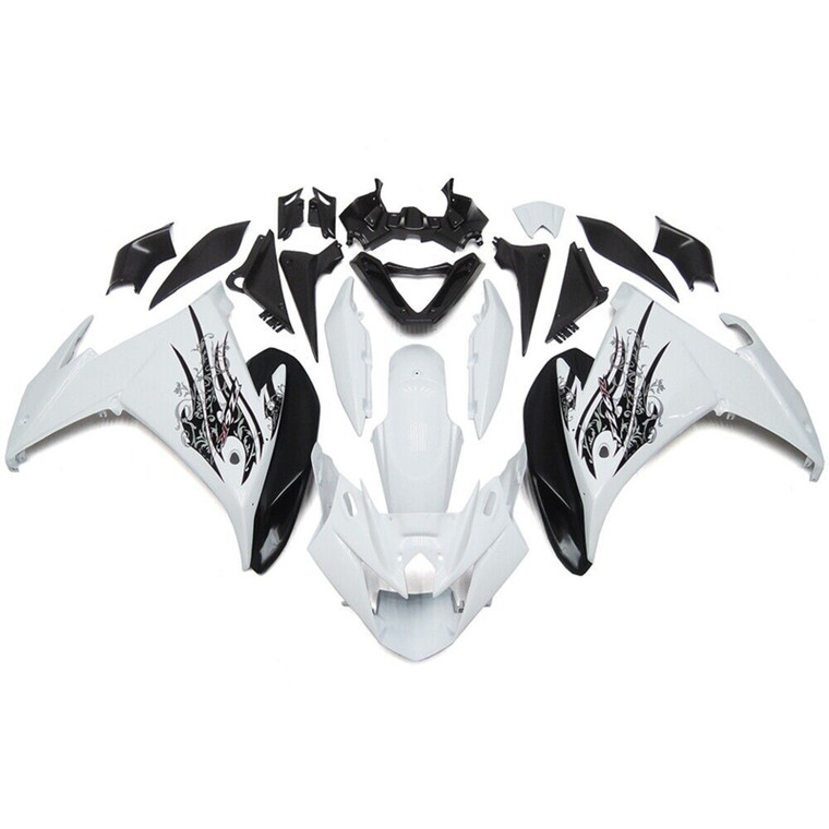 2009-2015 Yamaha FZ6R Injection Fairing Kit Bodywork Plastic ABS Amotopart Fairing #116