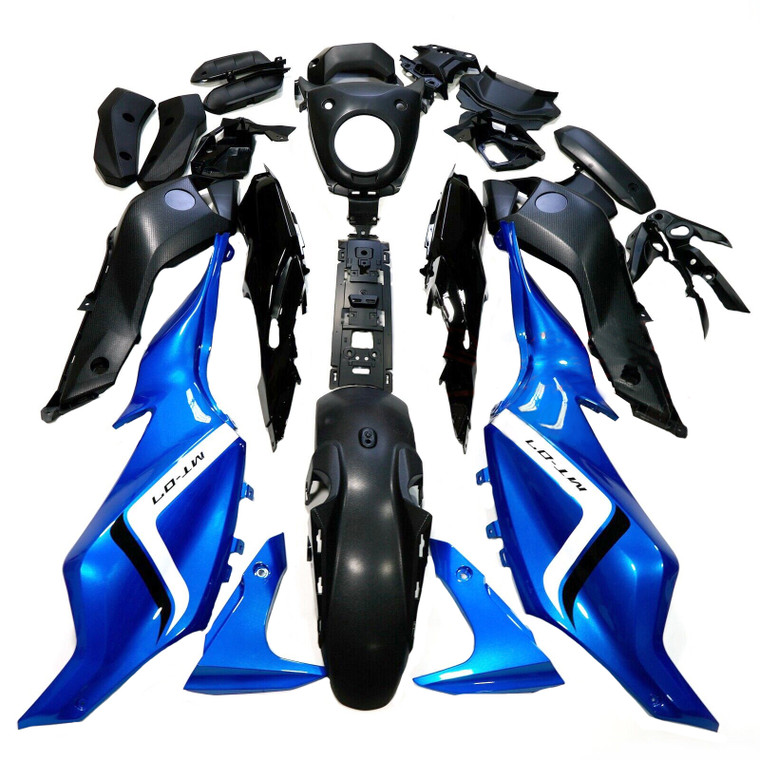2012-2017 Yamaha MT-07 FZ-07 Injection Fairing Kit Bodywork Plastic ABS Amotopart Fairing #107