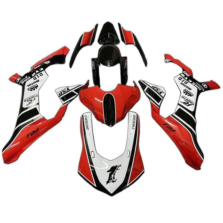 2020-2024 Yamaha YZF-R1 Injection Fairing Kit Bodywork Plastic ABS Amotopart Fairing #152