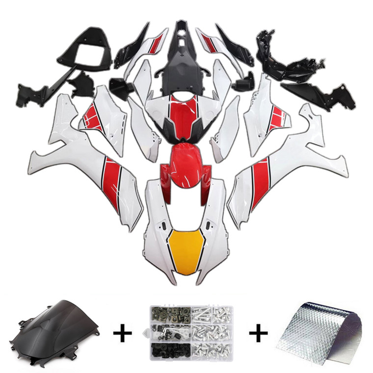 2020-2024 Yamaha YZF-R1 Injection Fairing Kit Bodywork Plastic ABS Amotopart Fairing #167