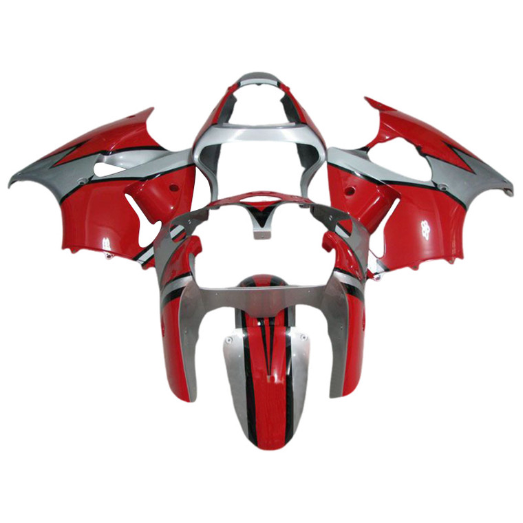 2000-2002 Kawasaki ZX6R 636 / 2005-2008 ZZR600 Injection Fairing Kit Bodywork Amotopart Fairing #140