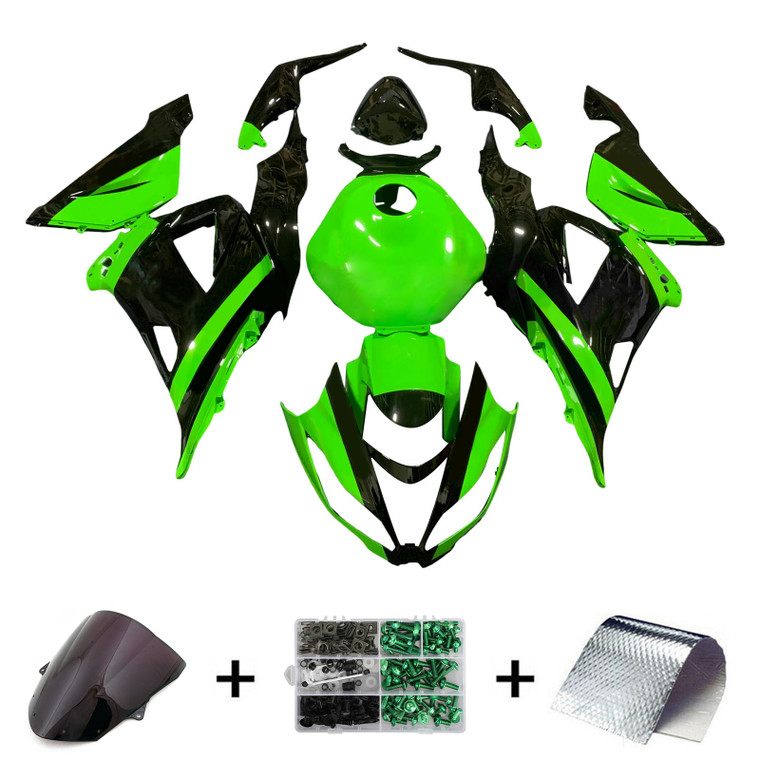 2013-2018 Kawasaki ZX6R 636 Injection Fairing Kit Bodywork Plastic ABS Amotopart Fairing #142