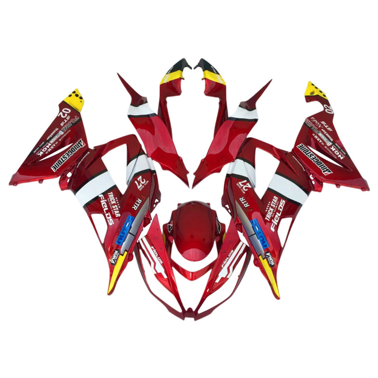 2013-2018 Kawasaki ZX6R 636 Injection Fairing Kit Bodywork Plastic ABS Amotopart Fairing #151