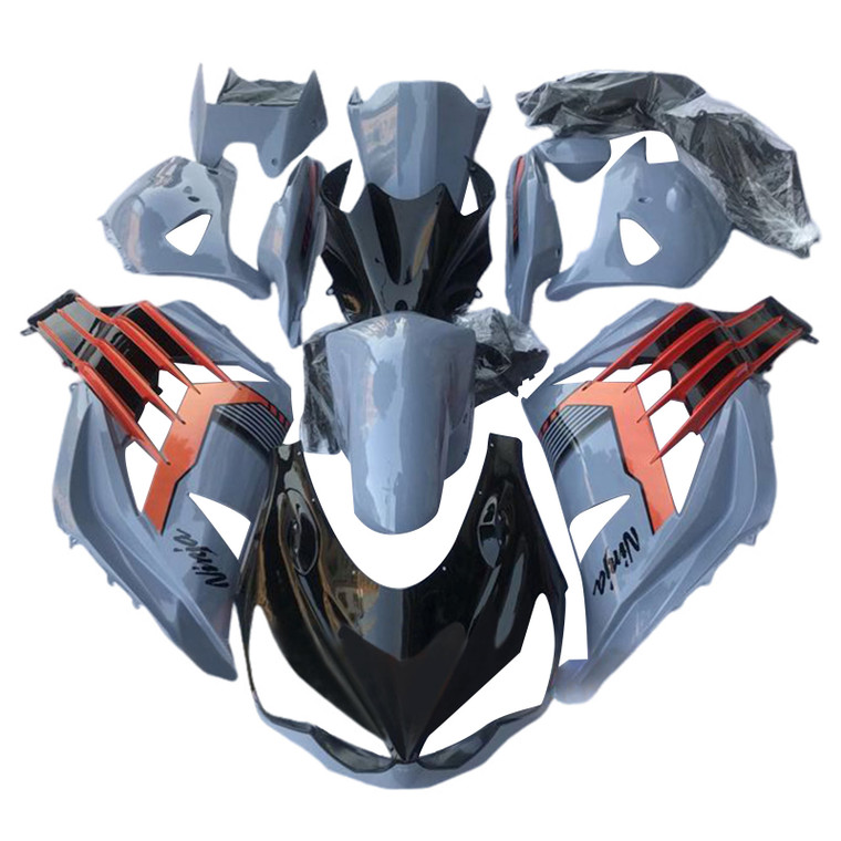 2012-2022 Kawasaki ZX14R ZZR1400 Injection Fairing Kit Bodywork Amotopart Fairing #110
