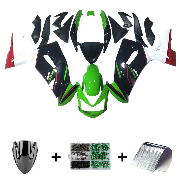 2006-2008 Kawasaki Ninja650 ER-6F EX650 Injection Fairing Kit Plastic Amotopart Fairing #108