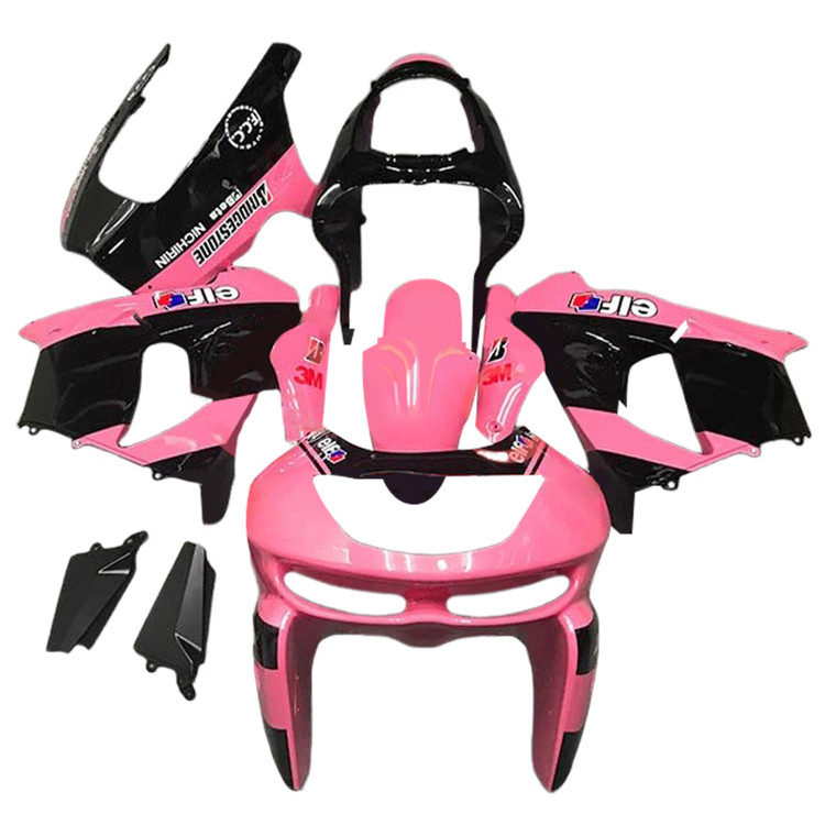 1998-1999 Kawasaki ZX6R Injection Fairing Kit Bodywork Plastic ABS Amotopart Fairing #110