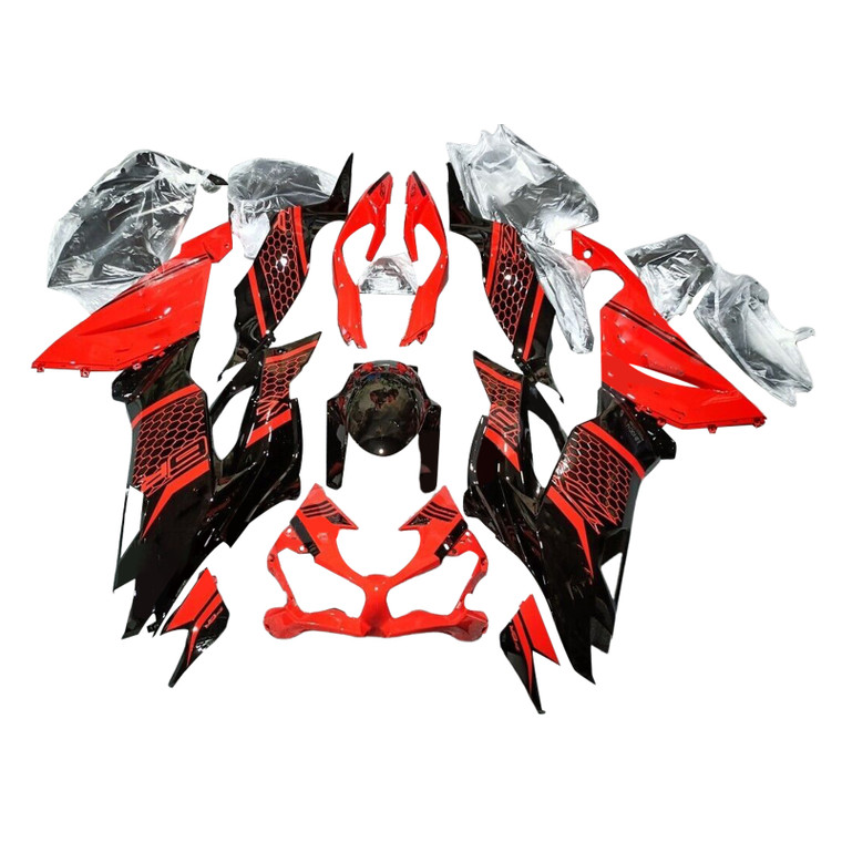 2019-2023 Kawasaki ZX6R Injection Fairing Kit Bodywork Plastic ABS Amotopart Fairing #134