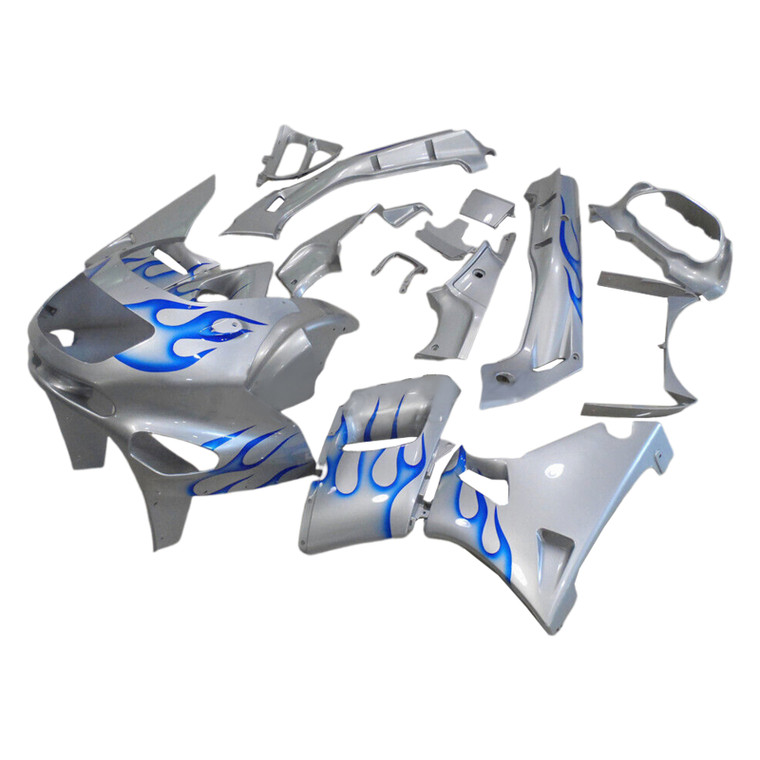 1993-2007 Kawasaki ZZR400 / 1998-2003 ZZR600 Injection Fairing Kit Bodywork Plastic ABS Amotopart Fairing #120