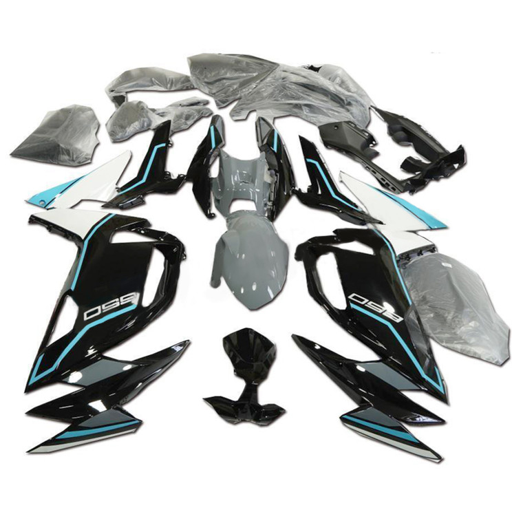 2020-2023 Kawasaki ER-6F Ninja650 Injection Fairing Kit Bodywork ABS Amotopart Fairing #117