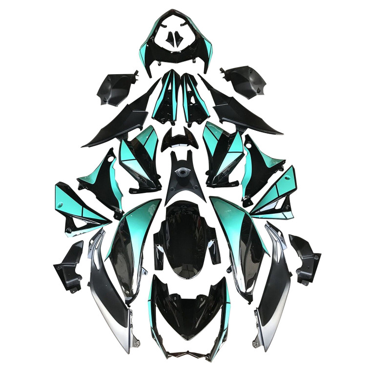 2013-2018 Kawasaki Z800 Injection Fairing Kit Bodywork Plastic ABS Amotopart Fairing #120
